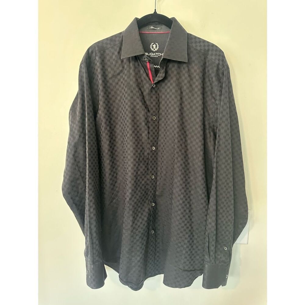 Bugatchi Uomo Men’s Dress Shirt 40L